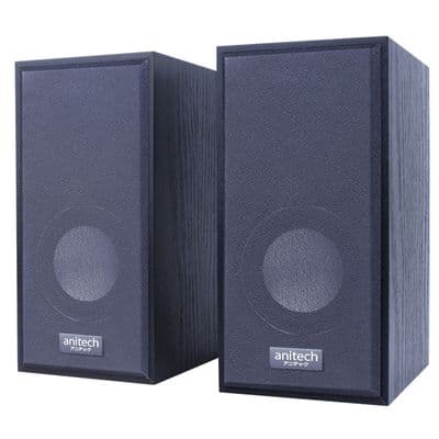 ANITECH Speaker Computer (Grey/Black) SK214-BK