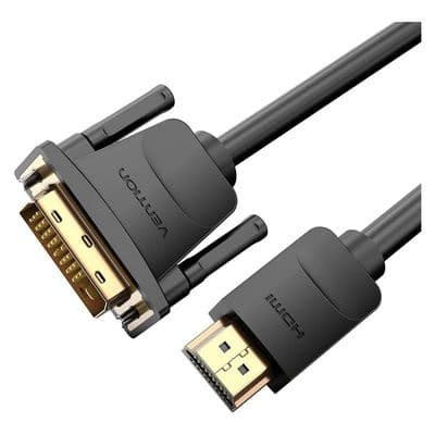 สาย HDMI to DVI (1.5 เมตร,สีดำ) รุ่น ABFBG