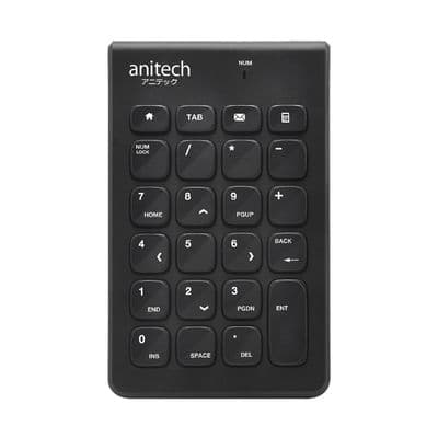 ANITECH Wireless Numeric Keypad (Black) N185