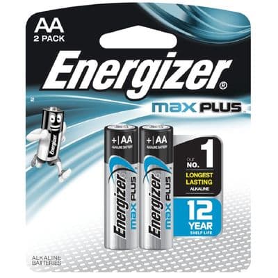ENERGIZER Alkaline Battery (AA) MAX PLUS 2AP4