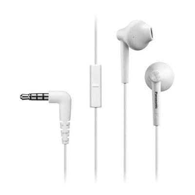 PANASONIC In-Ear Wire Headphone (White) RP-TCM50E-W