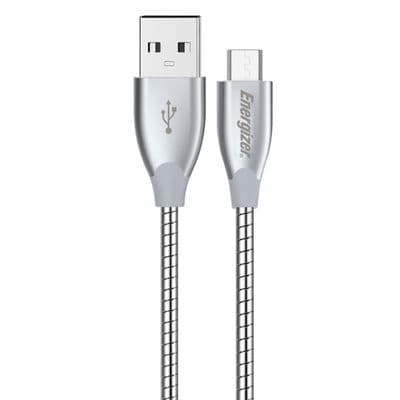 ENERGIZER Micro USB Cable (1.2M, Silver) C16MCGSLM