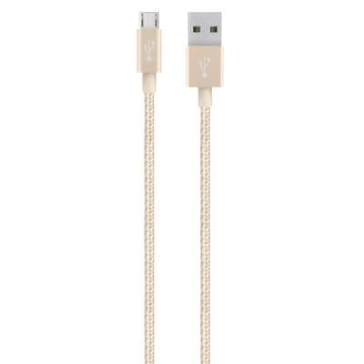 BELKIN Micro USB Cable (1.2 M, Gold)  F2CU021BTGLD