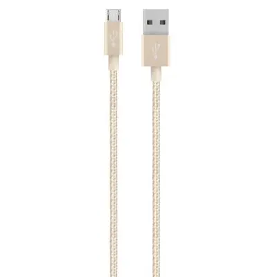 Micro USB Cable (1.2 M, Gold)  F2CU021BTGLD