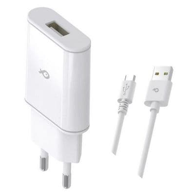 POSS USB 2.4A Wall Charge With Micro USB Cable PSWCM-2.4AWH-18