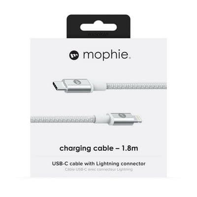 MOPHIE สาย USB-C To Lightning (สีขาว,1.8 เมตร) รุ่น 409903199