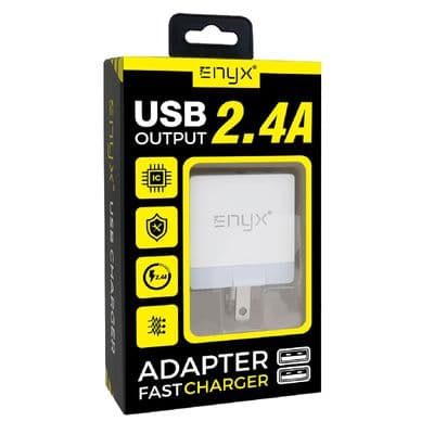 ENYX Adapter USB Charger EA-02 (White) 9994488002025