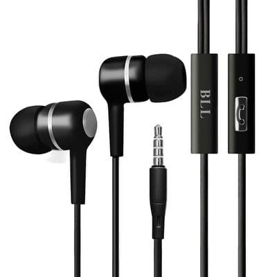 BLL In-ear Wire Headphone (Black) 6032