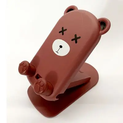 GO POWER phone holder Stand Brown