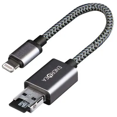 Lightning Cable (0.17M) AluMemo Expandable Memory
