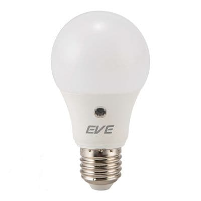 EVE หลอดไฟแอลอีดีเซ็นเซอร์แสงอาทิตย์ (7 วัตต์, E27, Daylight) รุ่น LED SENSOR 7W/DL