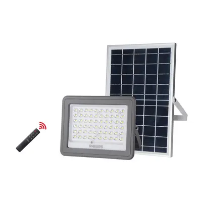 Solar Spotlights (10W, Grey) BVC080 LED15/765
