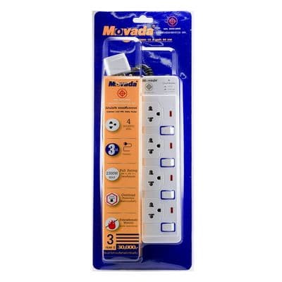 Power Strip (4 Outlet, 3 M) EXTC-M404