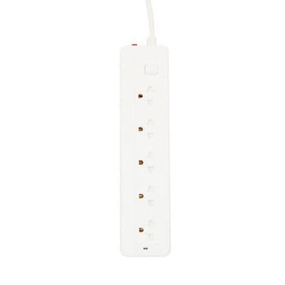 VOX Power Strip (5 Outlet, White) 5101