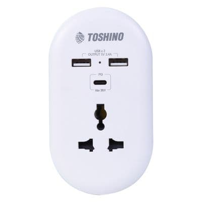 TOSHINO Power Adapter (White) DE-3UPD