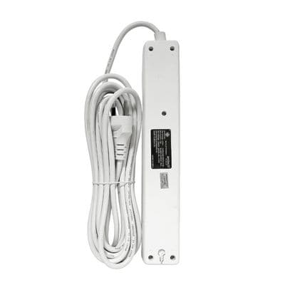 ANITECH Power Strip (5 Outlet, WHite) H1055 WH