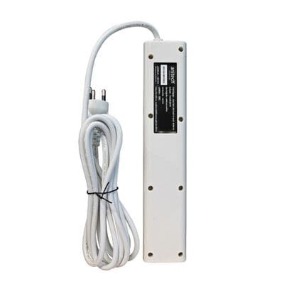 ANITECH รางปลั๊กไฟ (3 ช่อง, 1 สวิตซ์, 2 USB, สีขาว) รุ่น H5134 WH