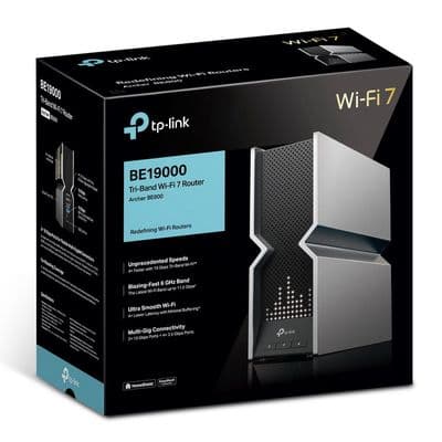 TP-LINK BE19000 Tri-Band Wi-Fi 7 Wireless Router Archer-BE800