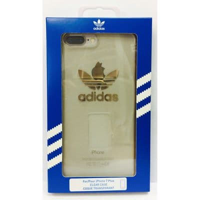 ADIDAS Case for iPhone 7 Plus Clear Rose Gold Logo