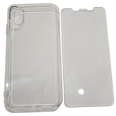 LUMI เคสและฟิล์มสำหรับ iPhone (6.5", สีใส) รุ่น CAS-TK100-IPX65-01