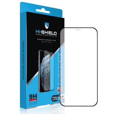 HI-SHIELD ฟิล์มสำหรับ iPhone 12 mini (สี Black) รุ่น 2.5D Full Coverage