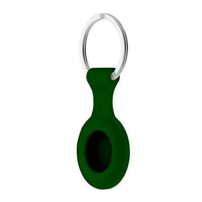 Case for Airtag (Pine Green) Silicone Hook