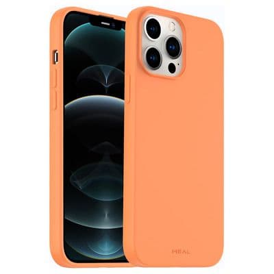 HEAL Liquid Silicone Case For iPhone 13 Pro Max (Sunset Orange)