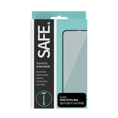 SAFE ฟิล์มกันรอยสำหรับ iPhone 13/13 Pro (สีดำ) รุ่น SAFE95081