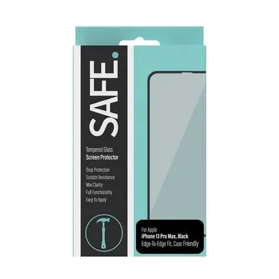 SAFE ฟิล์มกันรอยสำหรับ  iPhone 13 Pro Max (สีดำ) รุ่น SAFE95082