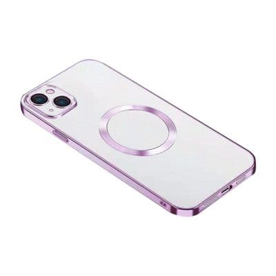 HEAL Glossy Series เคสใสพร้อม MagSafe สำหรับ iPhone 14 Plus (สีม่วง)