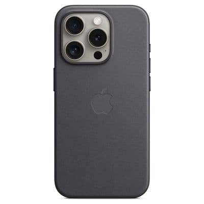 APPLE FineWoven Case with MagSafe เคสสำหรับ iPhone 15 Pro (สี Black)