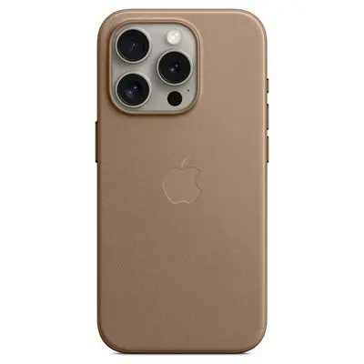 APPLE FineWoven Case with MagSafe เคสสำหรับ iPhone 15 Pro (สี Taupe)
