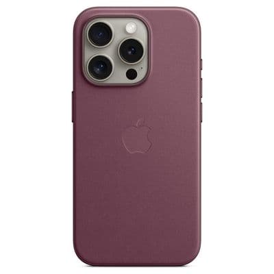 APPLE FineWoven Case with MagSafe เคสสำหรับ iPhone 15 Pro (สี Mulberry)