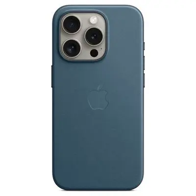 APPLE FineWoven Case with MagSafe เคสสำหรับ iPhone 15 Pro (สี Pacific Blue)