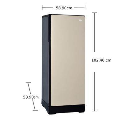 HAIER Single Door Refrigerator ( 5.2 Cubic, Gold) HR-DMBX15 CG