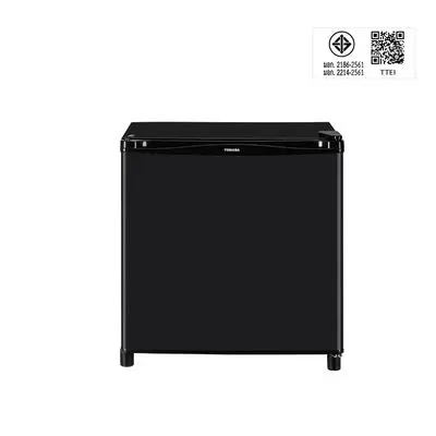 TOSHIBA ตู้เย็น 1 ประตู (1.7 คิว, สีดำ) รุ่น GR-D706MG