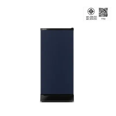 TOSHIBA ตู้เย็น 1 ประตู (6.4 คิว, สี Satin Blue) รุ่น GR-D189SB