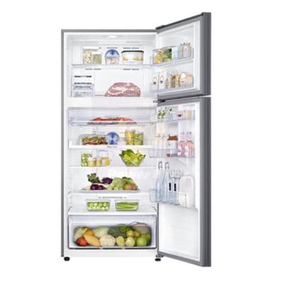 SAMSUNG ตู้เย็น 2 ประตู (17.8 คิว, สี Elegant Inox)  รุ่น  RT50K6235S8/ST