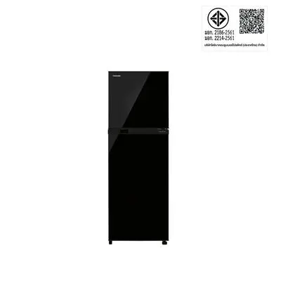 TOSHIBA ตู้เย็น 2 ประตู (8.2 คิว, สี Urban Black) รุ่น GR-A28KU(UK)