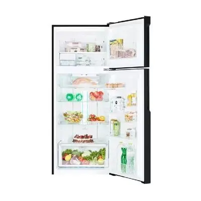 ELECTROLUX Double Doors Refrigerator (15.2 Cublc, Black) ETB4600B-H RTH