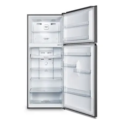 HISENSE ตู้เย็น 2 ประตู (13.8 คิว, สีดำ) รุ่น RT488NAF1