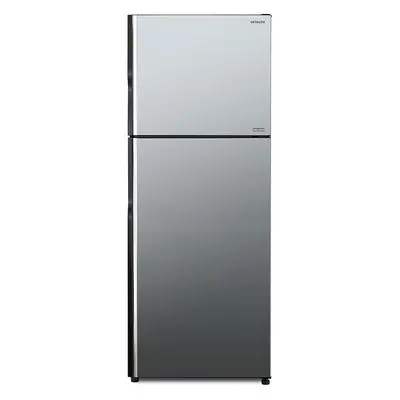 HITACHIตู้เย็น 2 ประตู (14.4 คิว, สี Glass Mirror) รุ่น R-VGX400PF MIR