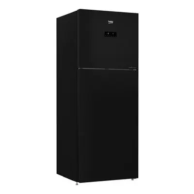 BEKO ตู้เย็น 2 ประตู (14.9 Cubic ,สี Black Glass) รุ่น RDNT470E50VZGB