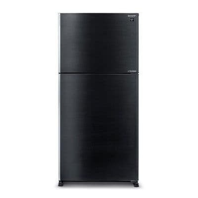 SHARP Double Doors Refrigerator (21.5 Cubic, Black) SJ-X600GP2-BK