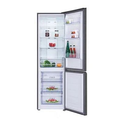 TCL Double Door Refrigerator (11 Cubic, Galaxy Gray) P318BFS