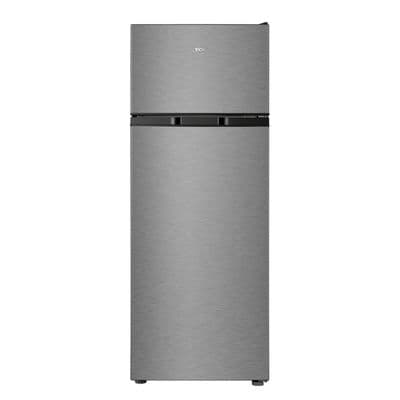 TCL Double Doors Refrigerator (7.2 Cubic, Silver) F207TMG