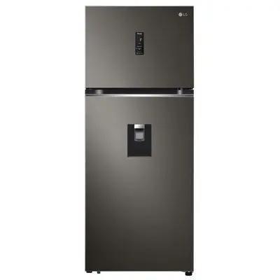 LGตู้เย็น 2 ประตู (13.9 คิว, สี Black Steel) รุ่น GN-F392PXAK.ABLPLMT