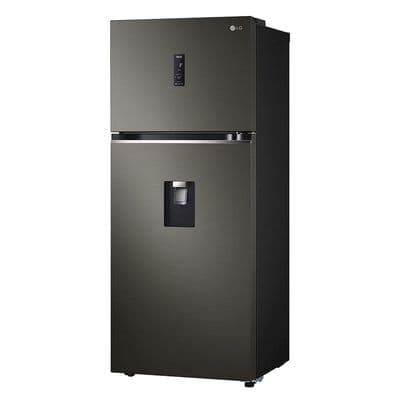 LG ตู้เย็น 2 ประตู (13.2 คิว, สี Black Steel) รุ่น GN-F372PXAK.ABLPLMT