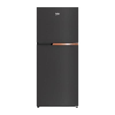 BEKO ตู้เย็น 2 ประตู (12 คิว, สีดำ) รุ่น RDNT371I40VHFSK