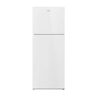 BEKO ตู้เย็น 2 ประตู (12 คิว, สีกระจกขาว) รุ่น RDNT371I40VHFSGW
